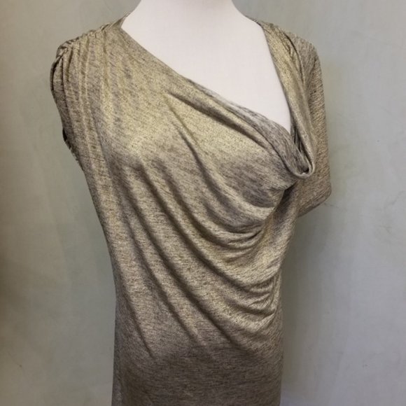 Robbi & Nikki gold off the shoulder top (X21) - Picture 4 of 5